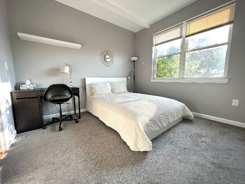 Bedroom #2 on 2nd Floor
Full Sized Bed (1 Person Only)
Desk
Private Bathroom
Available 8/1/26 - $950/mo
