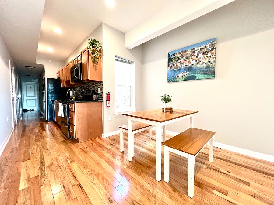 Shared Kitchen & Dining Area