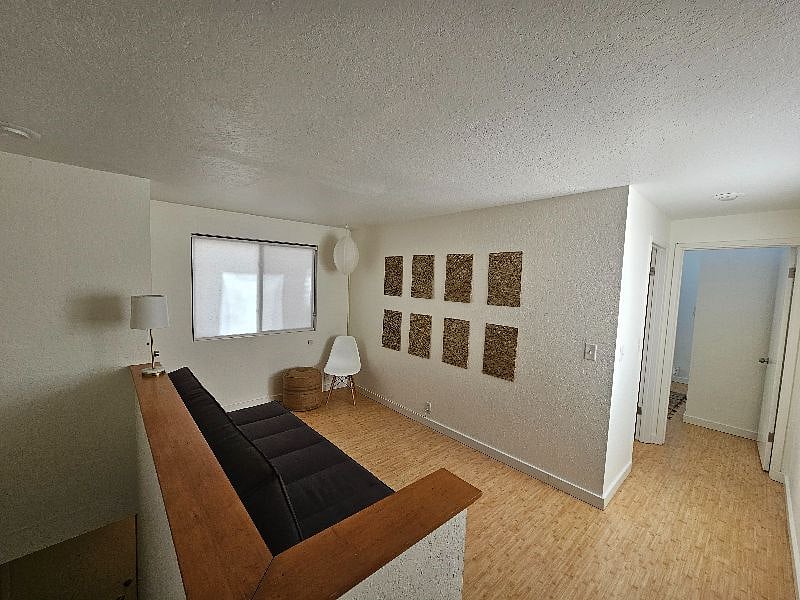 Loft/office area leading to upstairs bathroom and bedroom