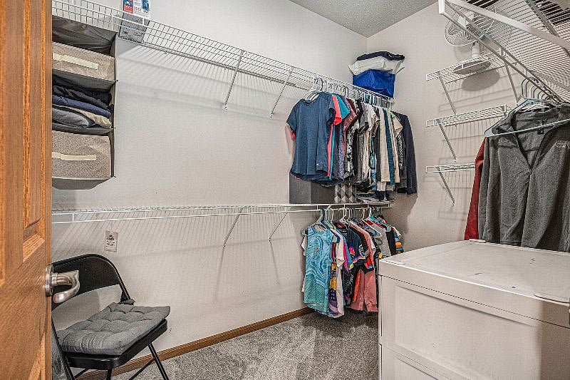 Master bedroom closet