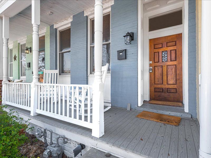 Great sipping porch to greet your mornings and eves