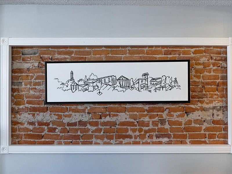 exposed brick
