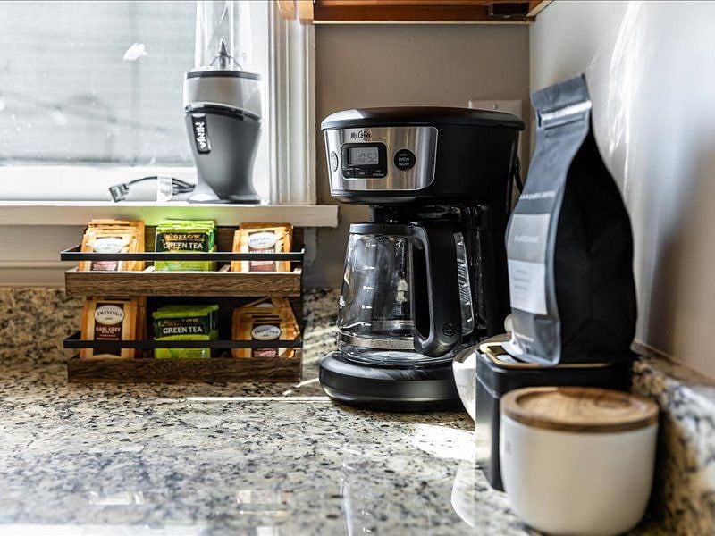 coffee / tea station