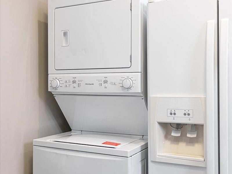 stackable washer and dryer