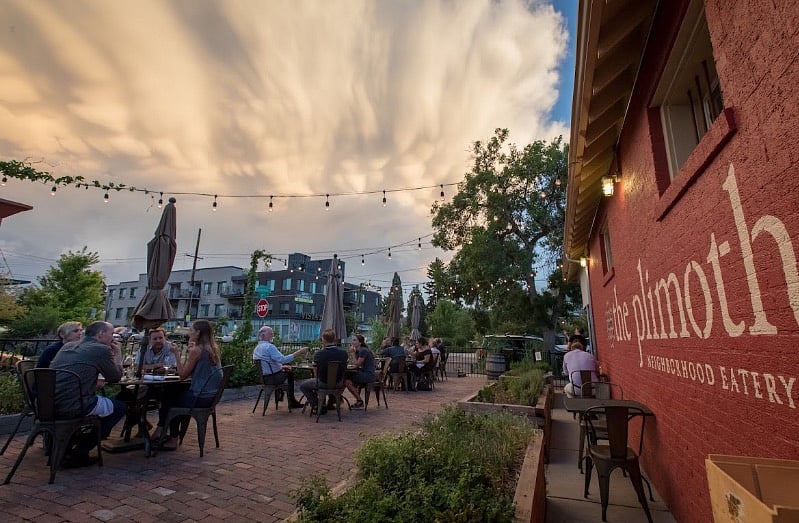Local restaurants are within walking distance