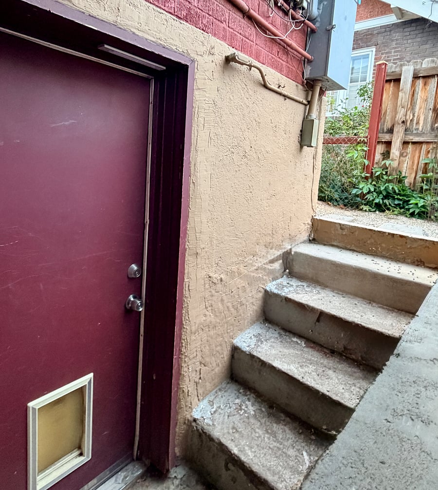 Private entrance