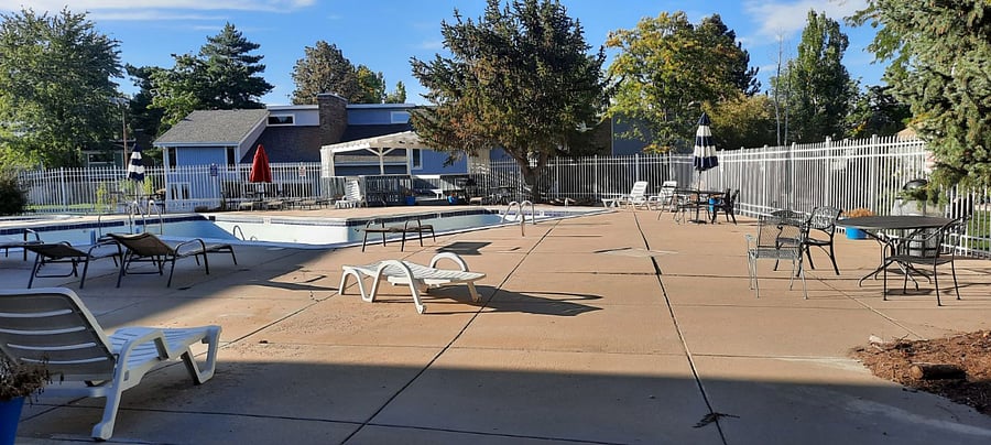 Clubhouse pool. 