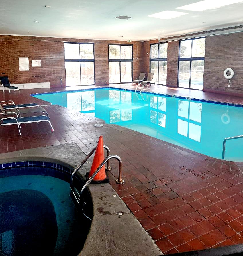 Clubhouse - indoor pool. 