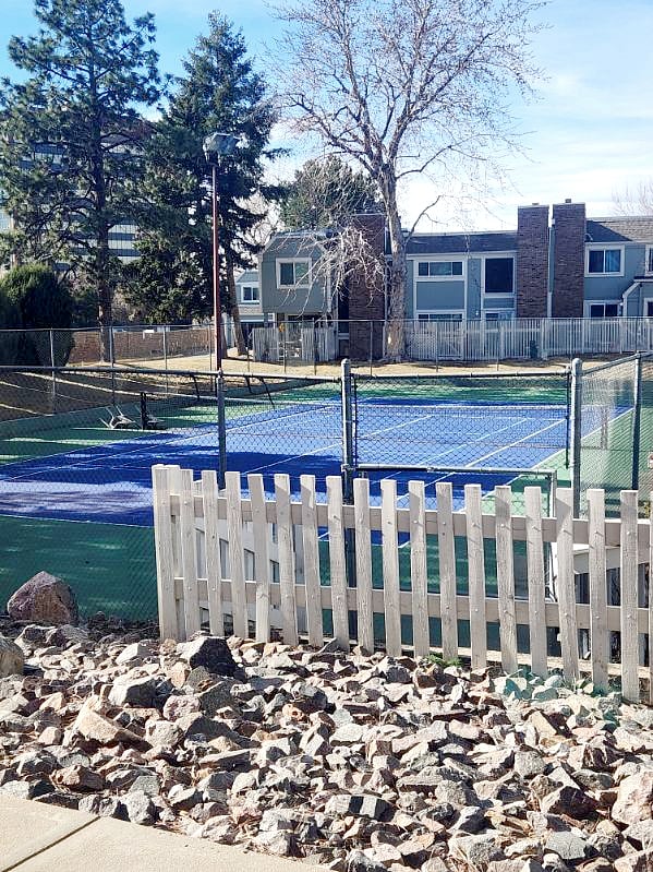 Tennis court. 