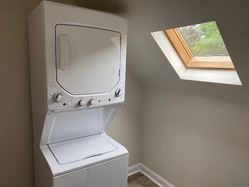 Washer and dryer included for our guests; we even include soaps and detergent.
