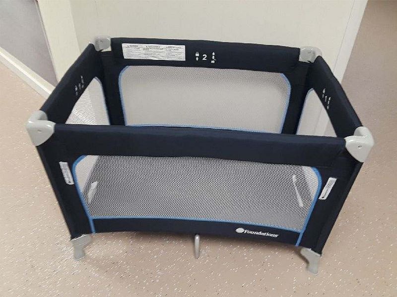 Included Pack n Play for the little ones; you have to get up with them in the middle of the night though!