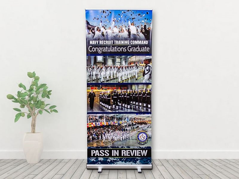Great Lakes Graduation Banner. Welcome Home Your Sailor! You will be the talk of the Base.