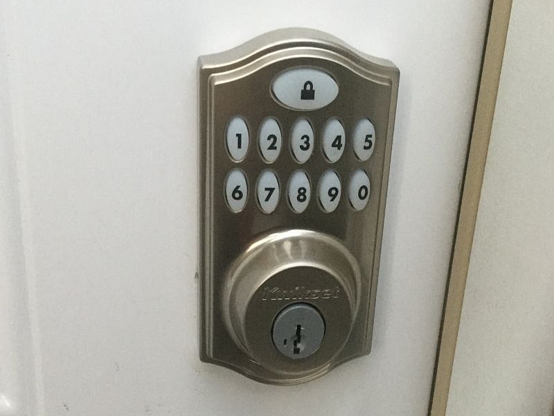 Look ma no keys! Self check-in is a breeze.