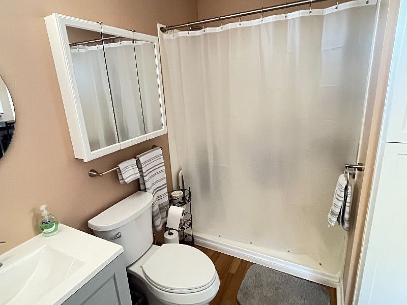 Bathroom with Handicap Shower