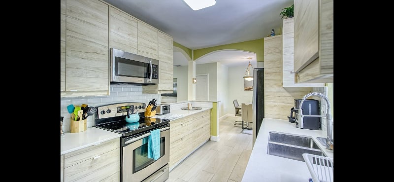 Open Gourmet Kitchen