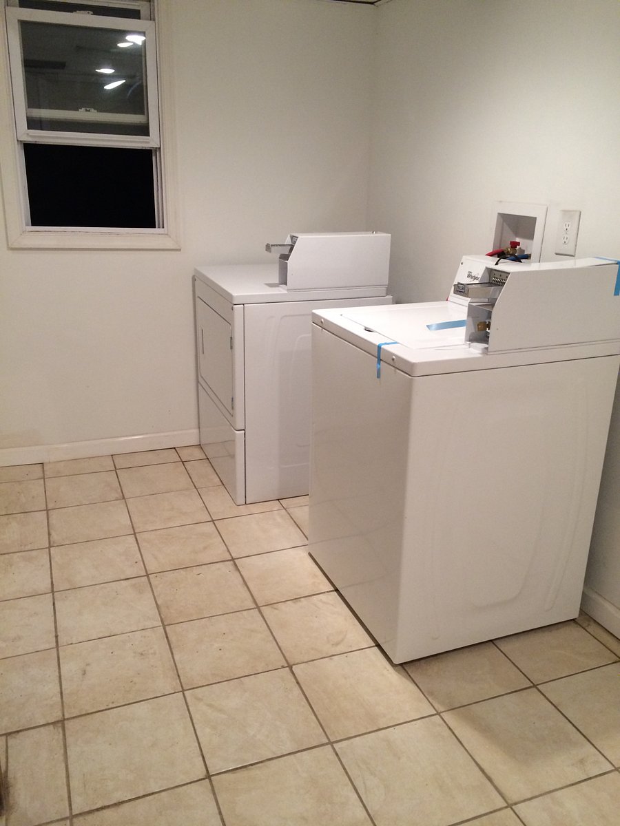 laundry facility in the basement.