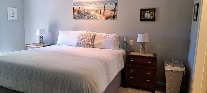 Master bedroom on main floor