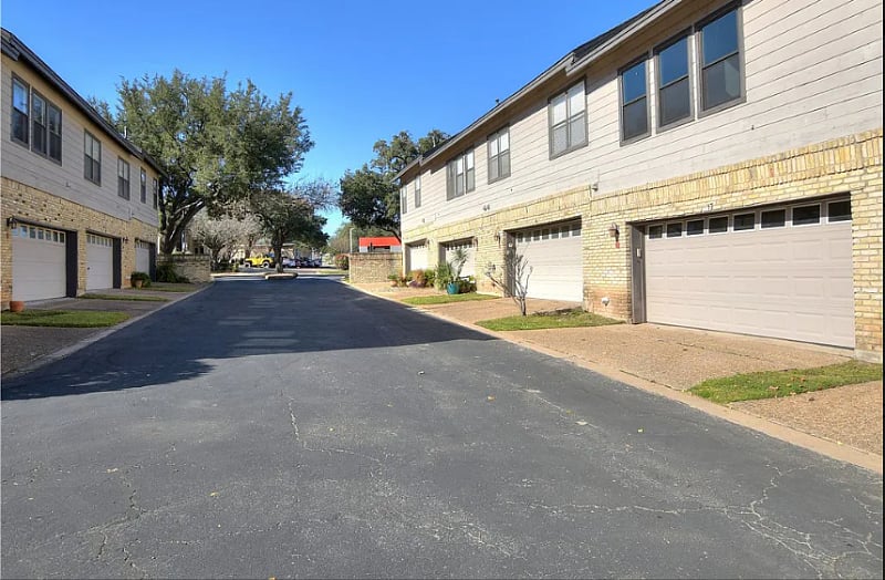Private 2 Car garage. 