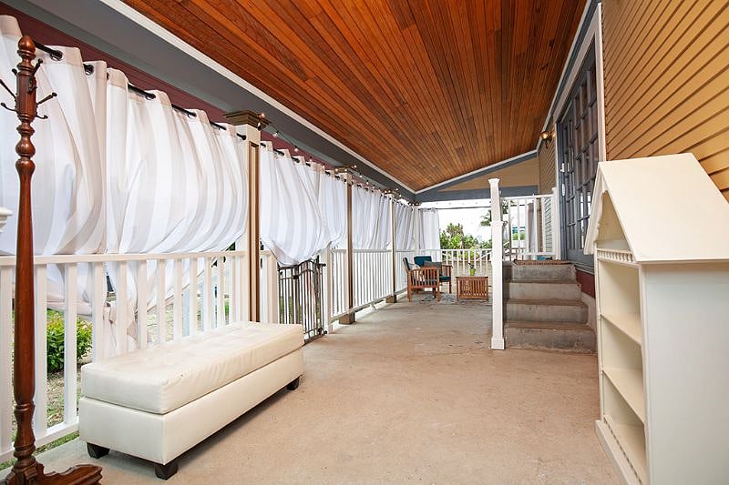 Your large, private back patio.