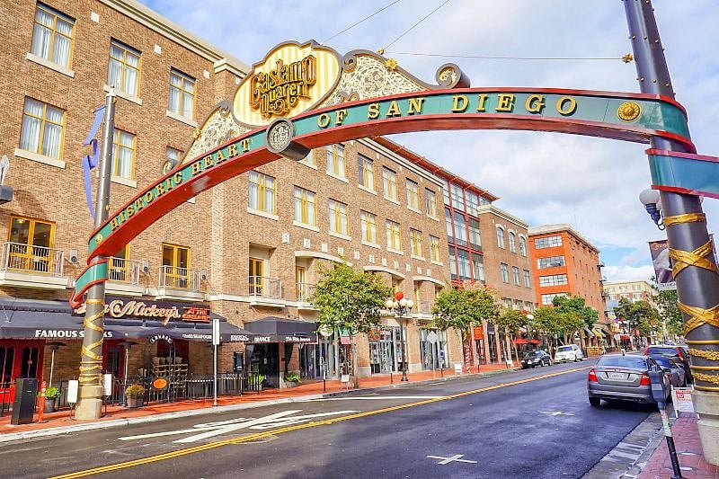 Downtown's Gaslamp District, just a few minutes away!
