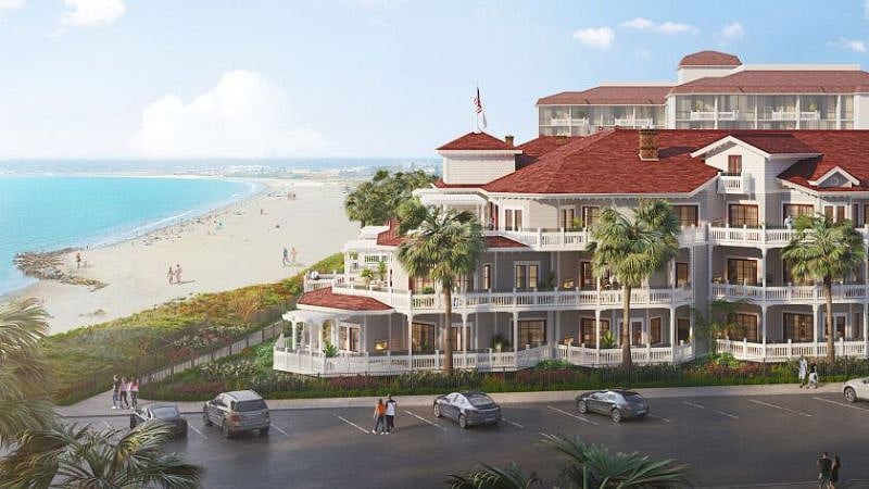 Only a 5 minute drive from here is Coronado Beach, consistently rated one of the Top 10 beaches in the world! Stretches and stretches of white-sand beach flecked with gold (I'm not kidding) winding along the historic Hotel Del Coronado. Take a walk along the boardwalk and grab a cocktail and taco at the Del's Tiki Bar on the sand!
