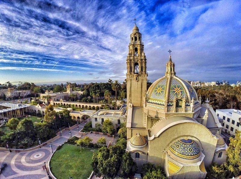 Balboa Park is the soul of San Diego. Go there to walk around, picnic, eat or to one of the many attractions.
Our favorites:
* The World Famous San Diego Zoo
* Carousel & kiddie train
* Spanish Village- local art, coffee
* Reuben H. Fleet Science Center
* Koi pond & botanic garden
* Japanese Friendship Garden
* Old Globe Theater
* Dozens of Museums
* The Prado restaurant
* Panama 66 restaurant
