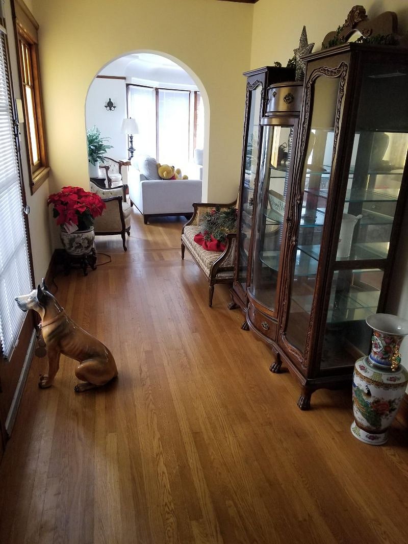 hall and window