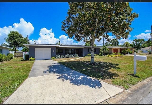 Secured parking in driveway.