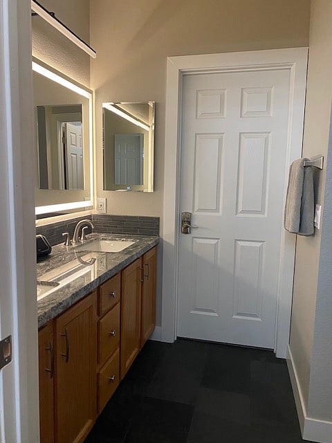 Master Bath; door shown is to walk-in closet