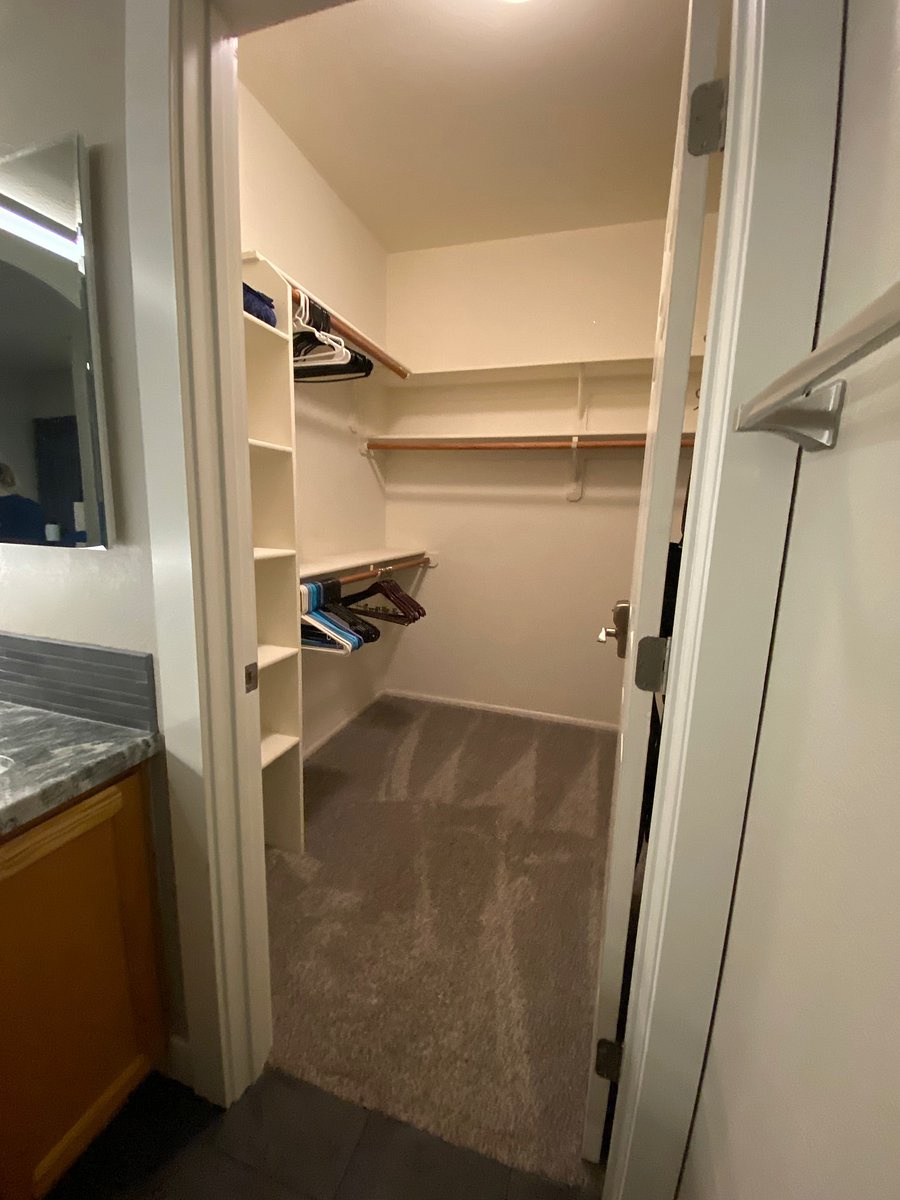 Master Walk-in Closet