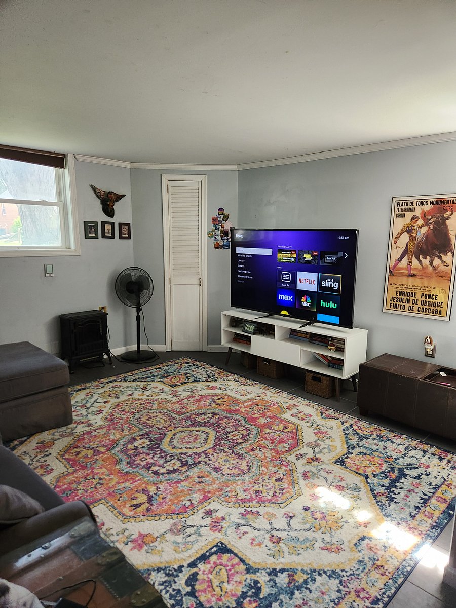 Downstairs family room