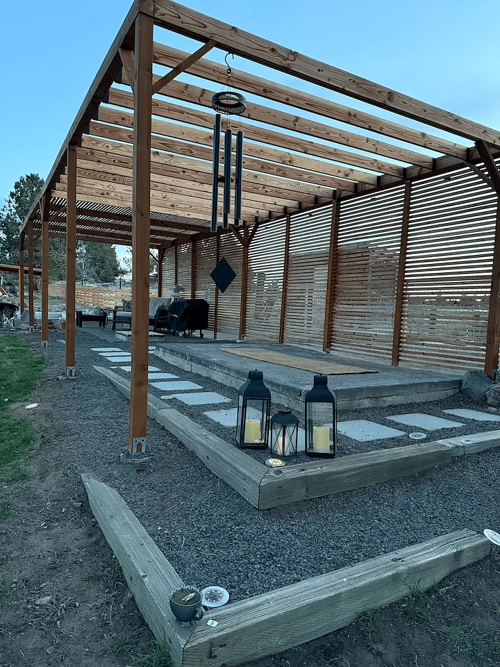 Large pergola