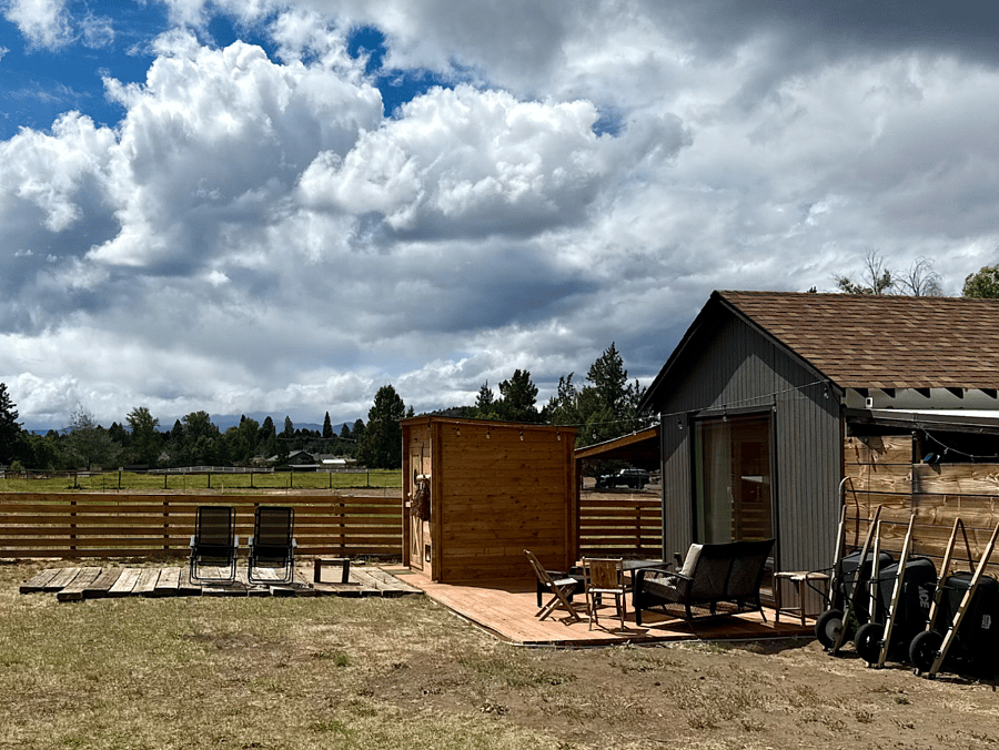 Studio and sauna