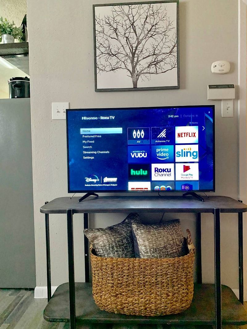 Smart TV in living room