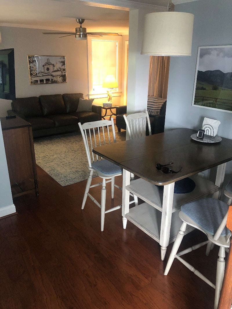 Dining area.