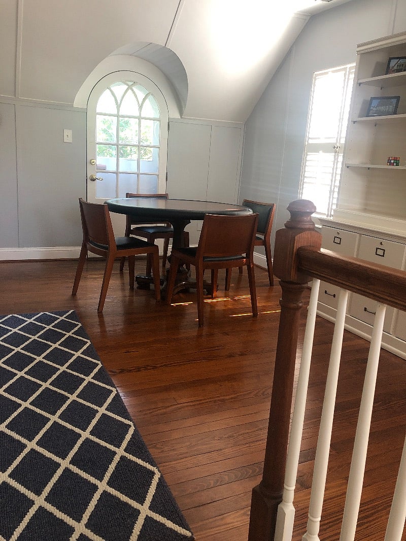 Game table upstairs.
