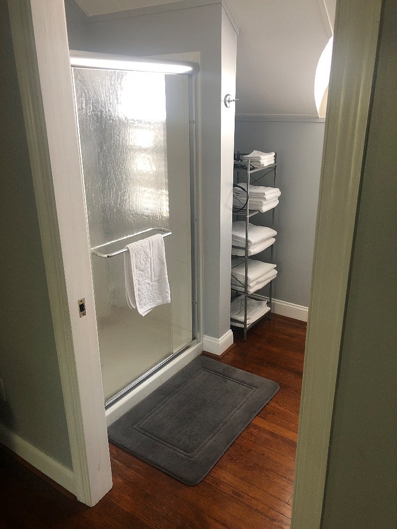 Upstairs bathroom.