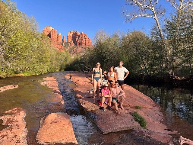 Our favourite swimming hole - only a 7 minute drive