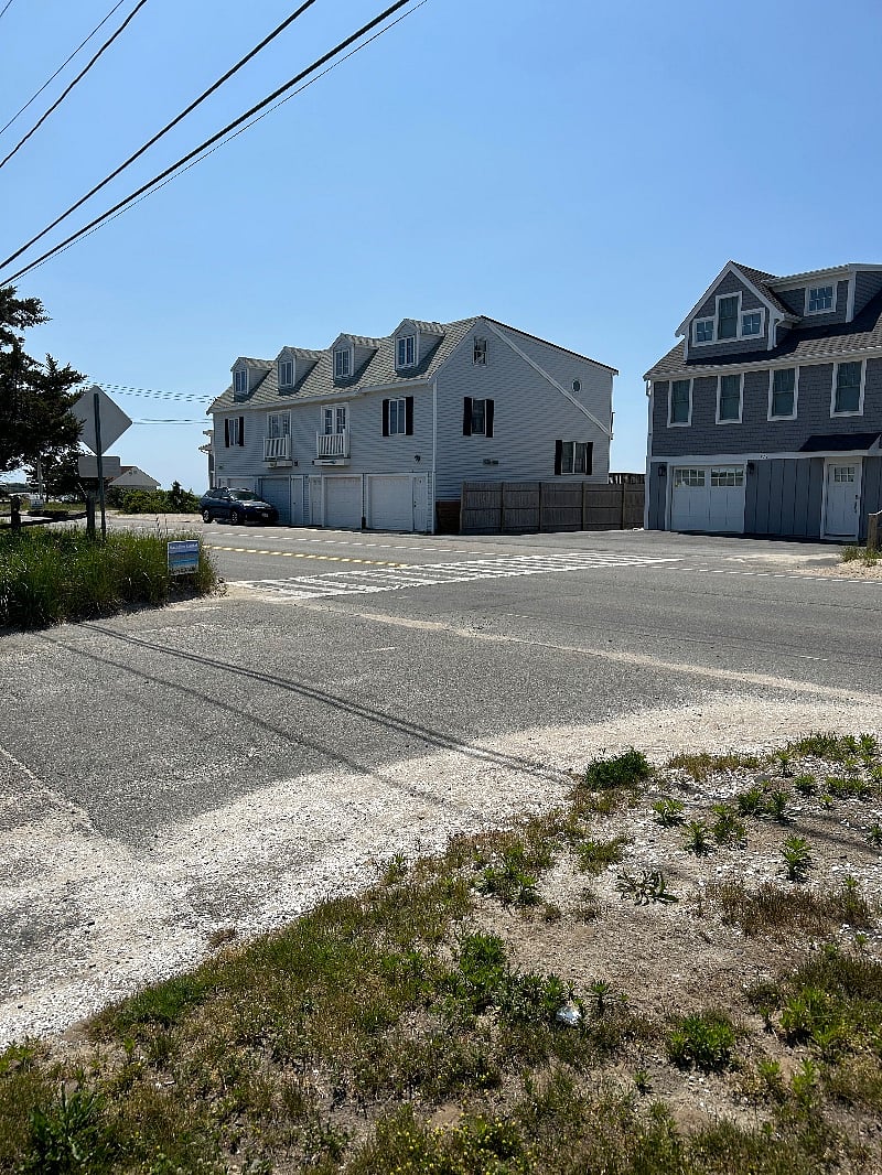 This view is from the patio. The private beach is accessed by the path next to the fence. (Approximately 100 steps)