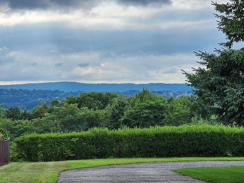 View from front porch.