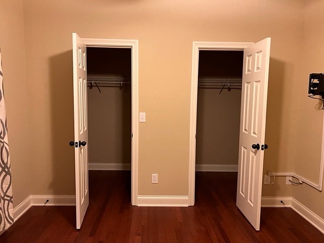 2 closets in upstairs bonus room for working out or extra space for a blow up mattress.
This space could be used as an extra 3rd bedroom or office.
Willing to furnish if there is feed back for use.