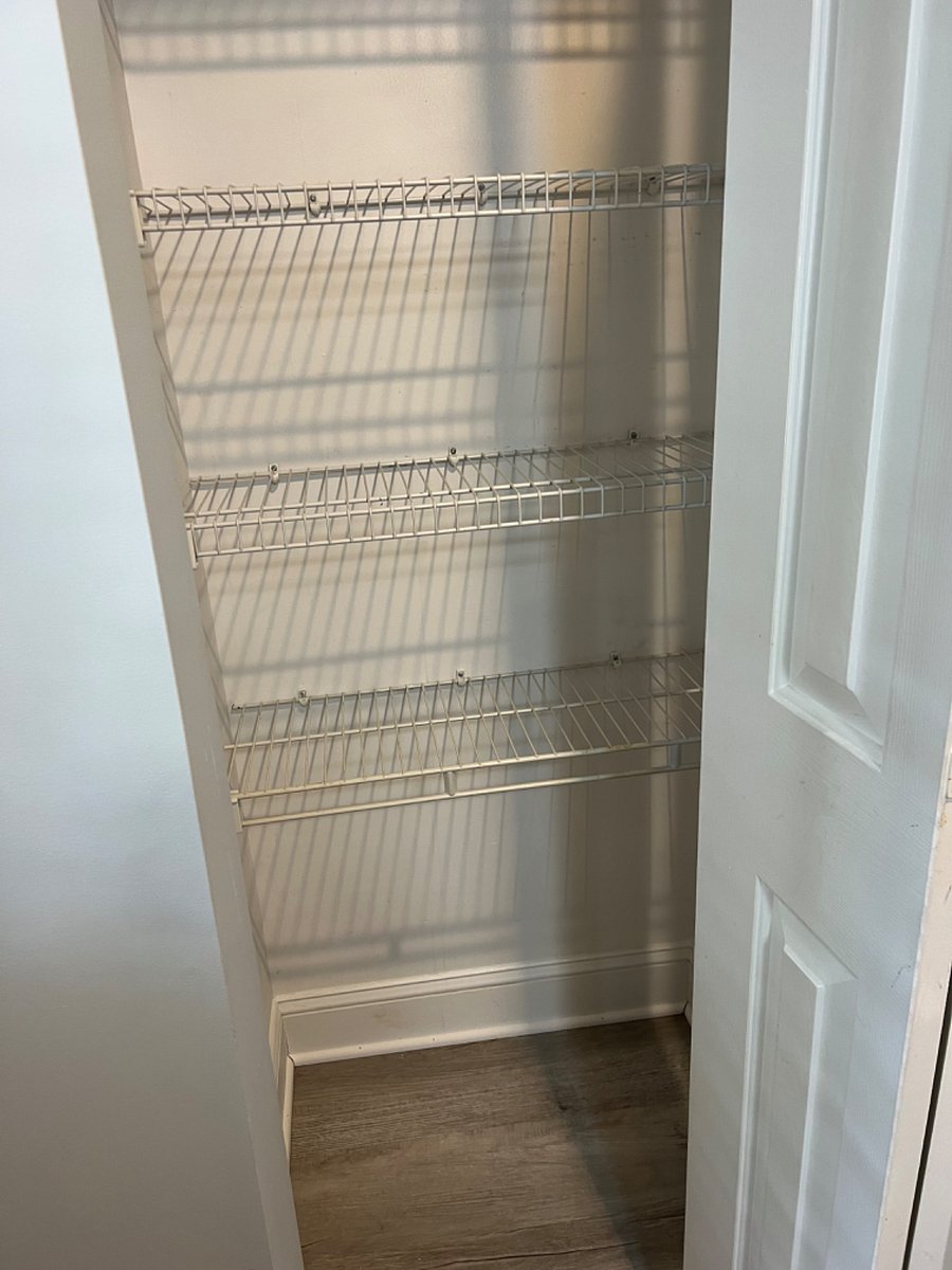Lots of pantry storage