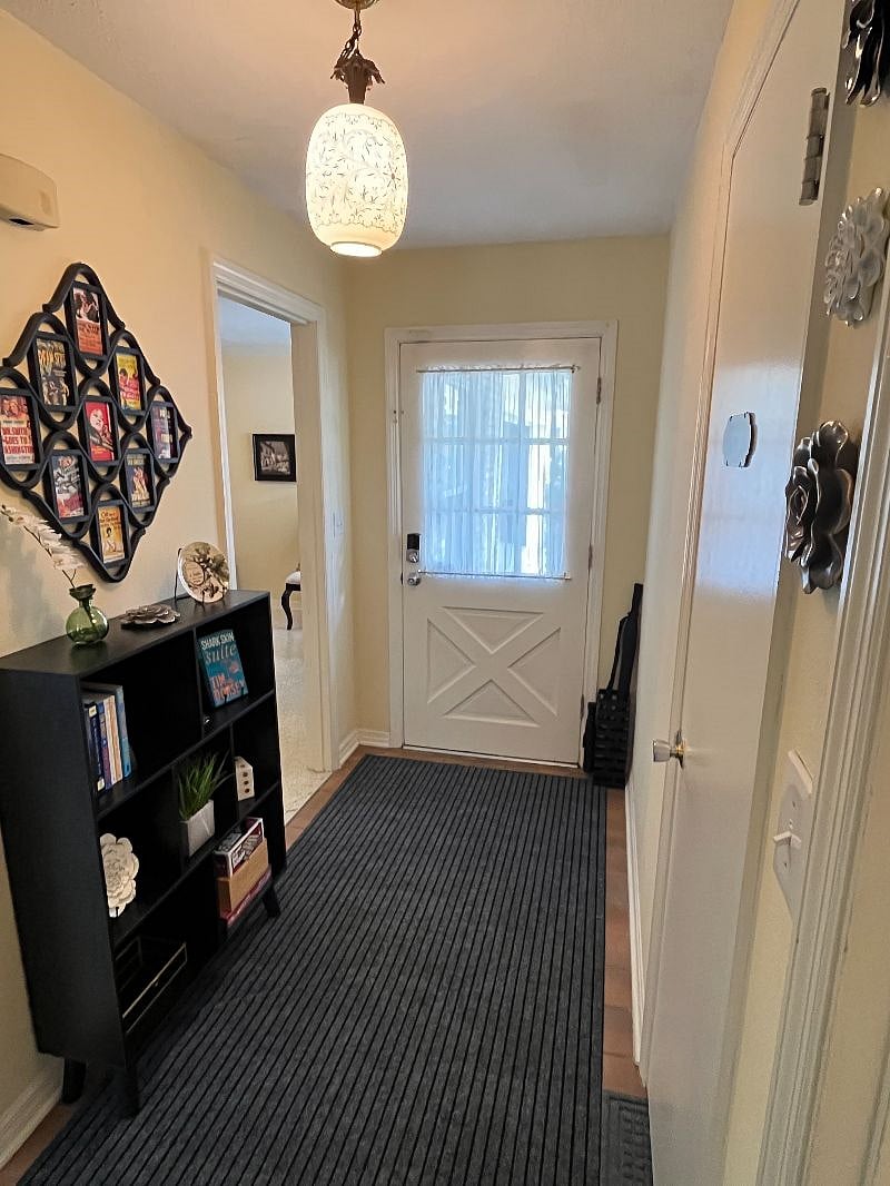 This is a coat closet big enough to hold everyone's coat and shoes. We also provide umbrellas for those rainy afternoon.