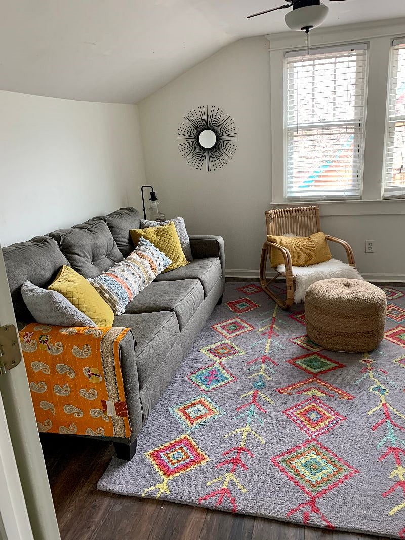Separate den/living area