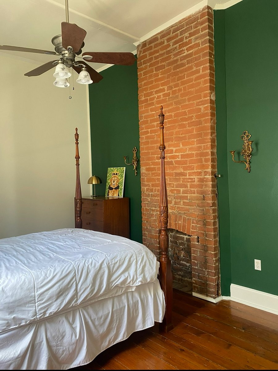 Primary bedroom with bathroom attached. Lots of natural light here as well.