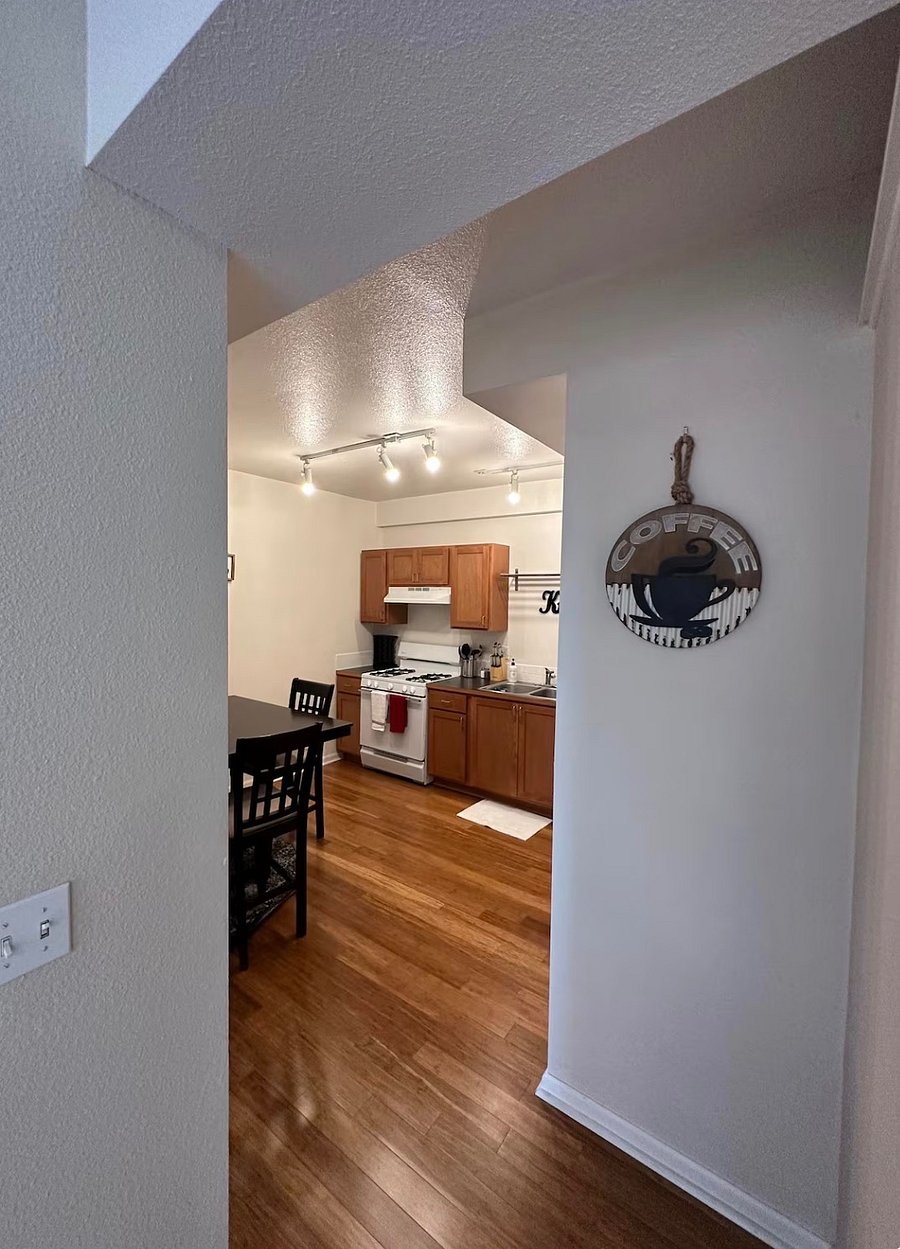 Hallway from Living Room to Kitchen