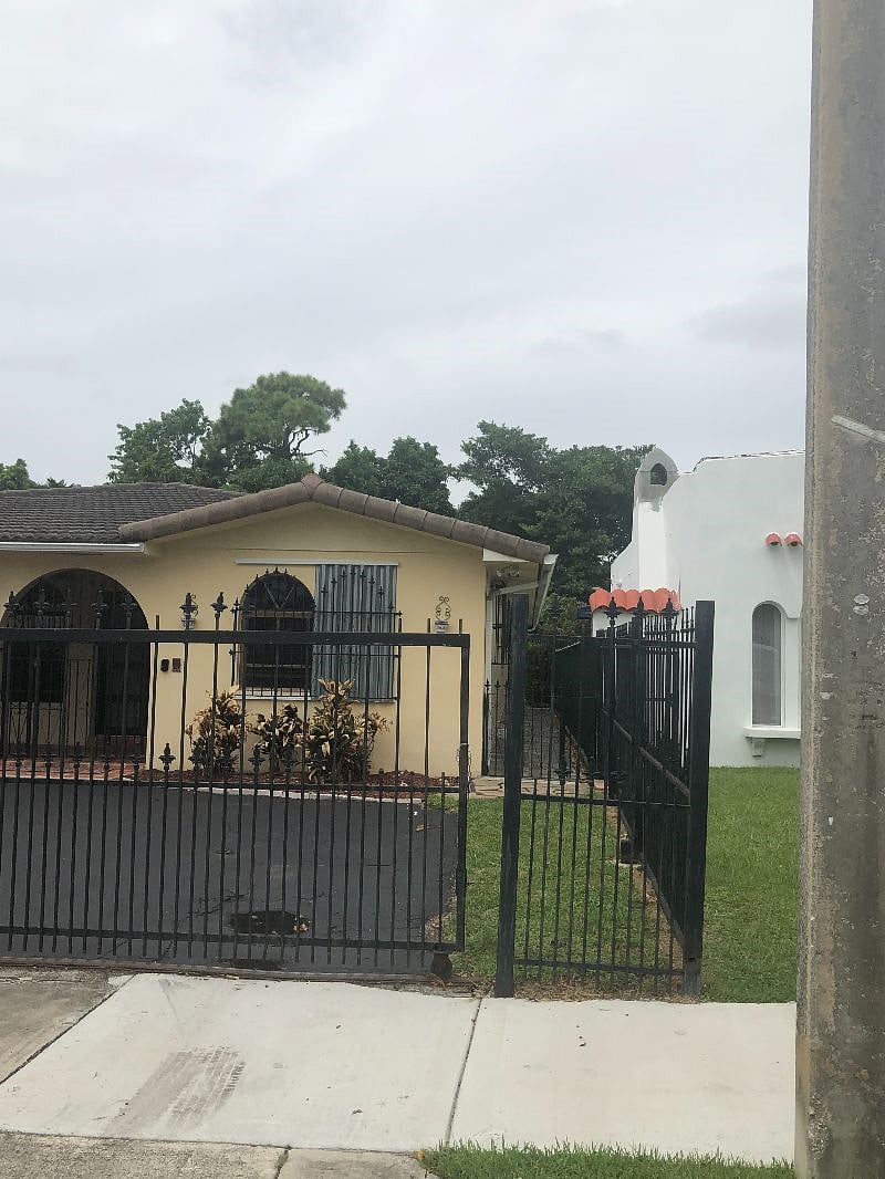 Front view of the main house