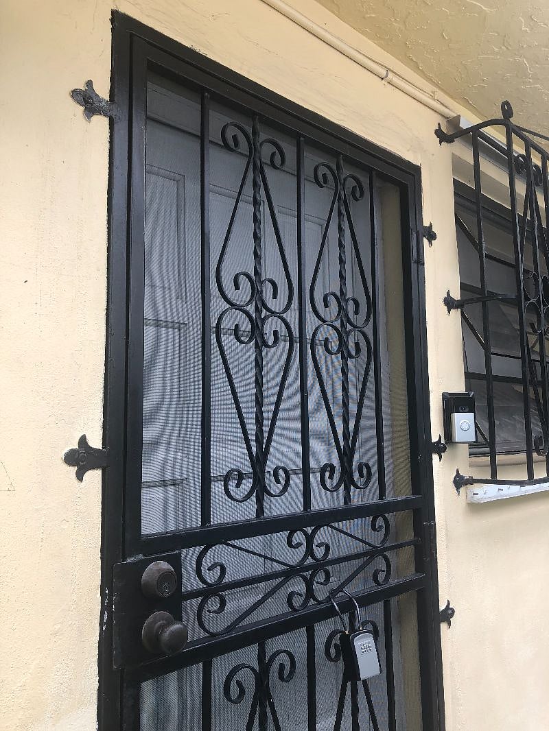 Front door of studio