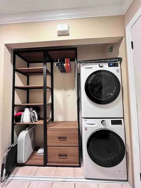 Laundry and Guest Closet
