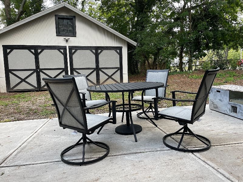 Back yard patio